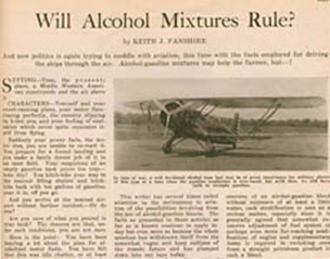 Will alcohol mixtures rule