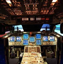 Shuttle Sim Interior (NASA)