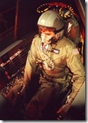 Matt in the Cockpit